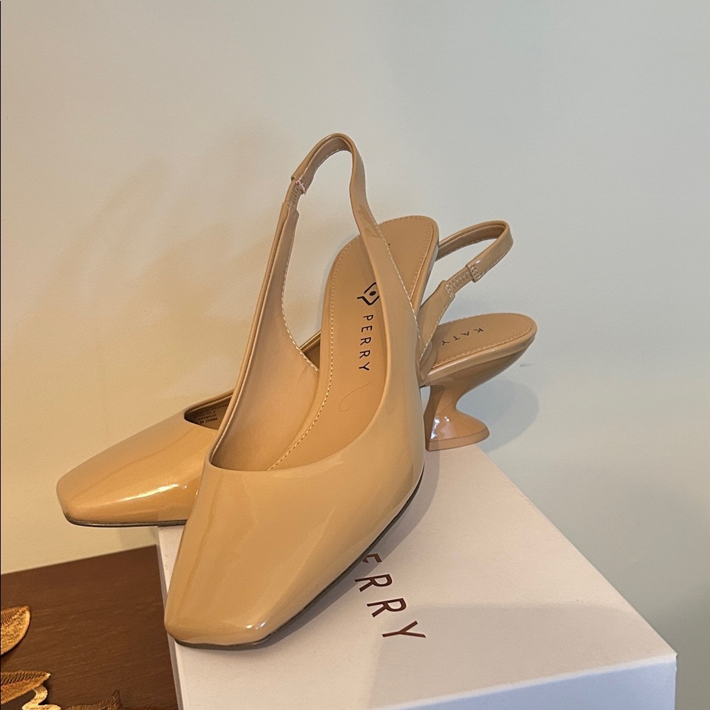 Katy Perry Collections Nude Slingback Heels